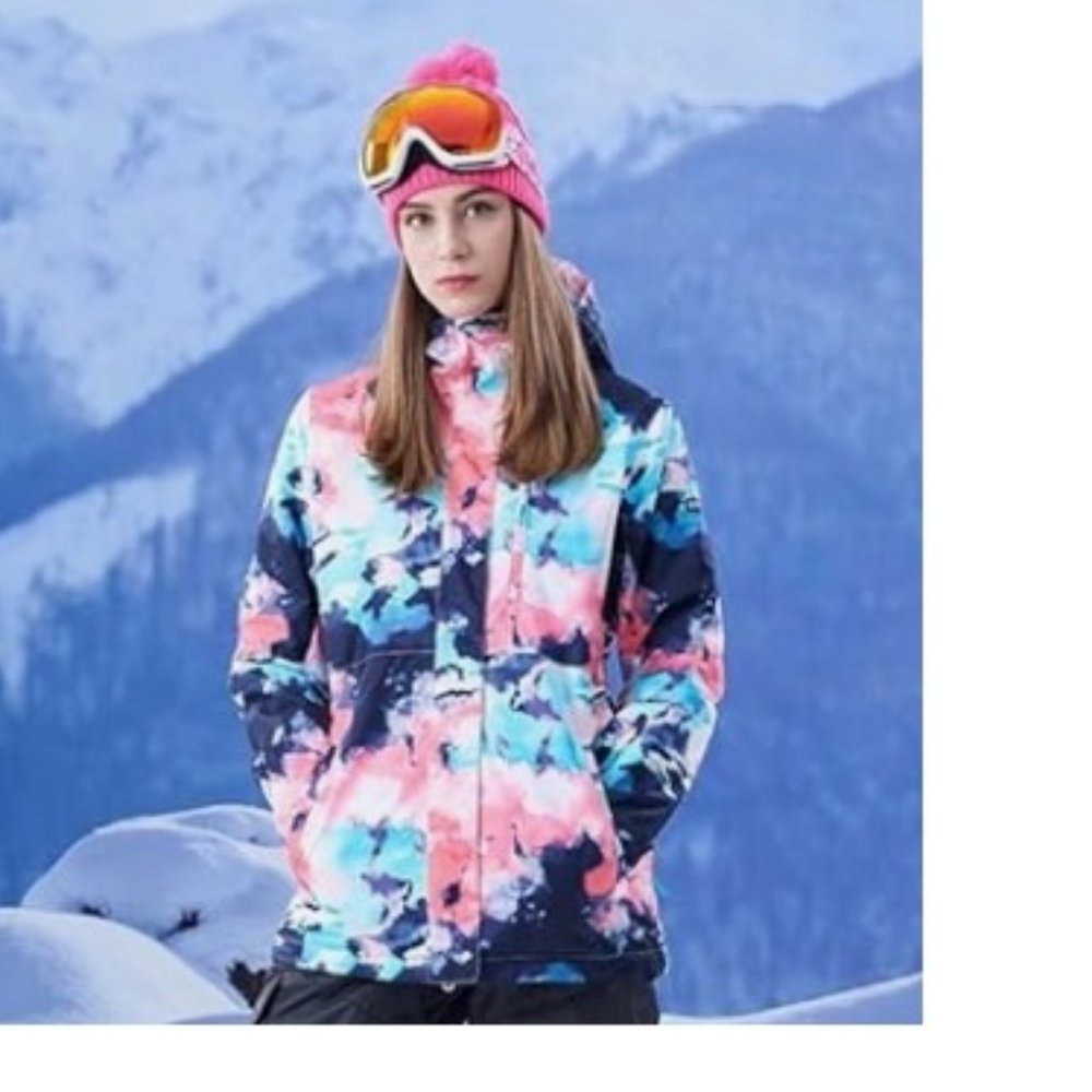 Women's Waterproof Windproof Colorful Ski/Snowboarding Jacket, Womens XS